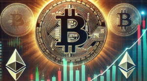 AI-generated bitcoin illustration