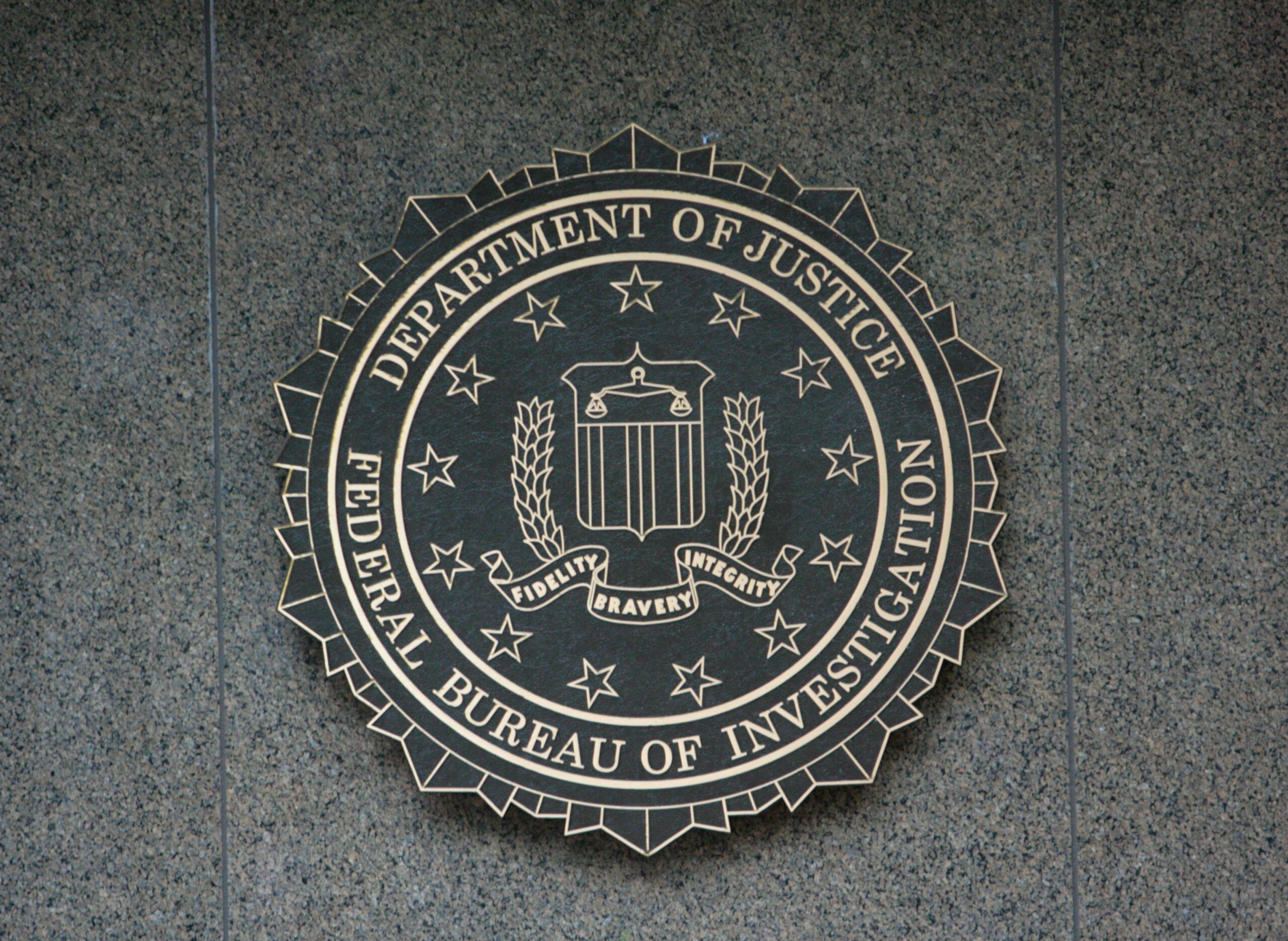 Image featuring FBI symbol