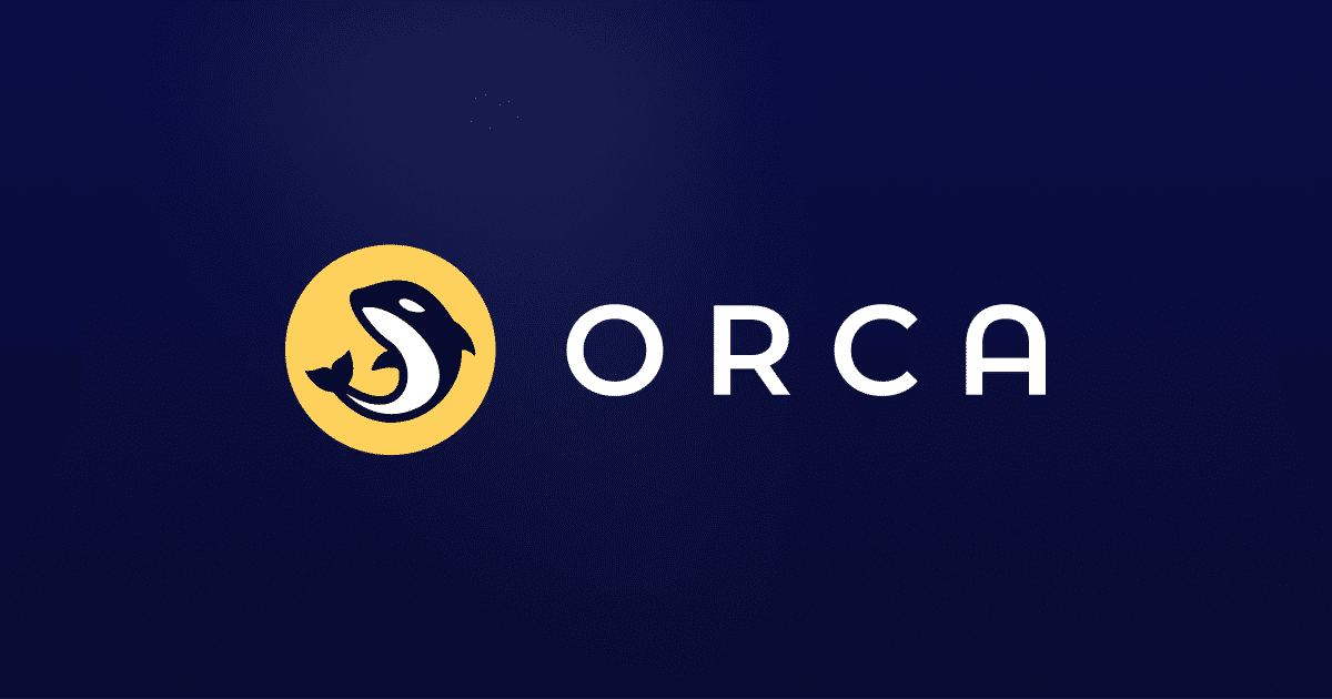 Orca crypto coin logo