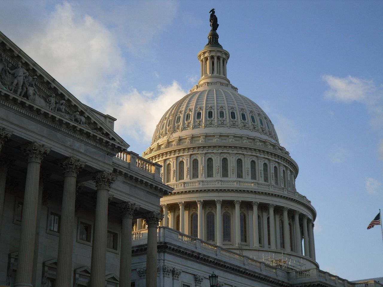 Image of the United States Capitol building, housing the Congress