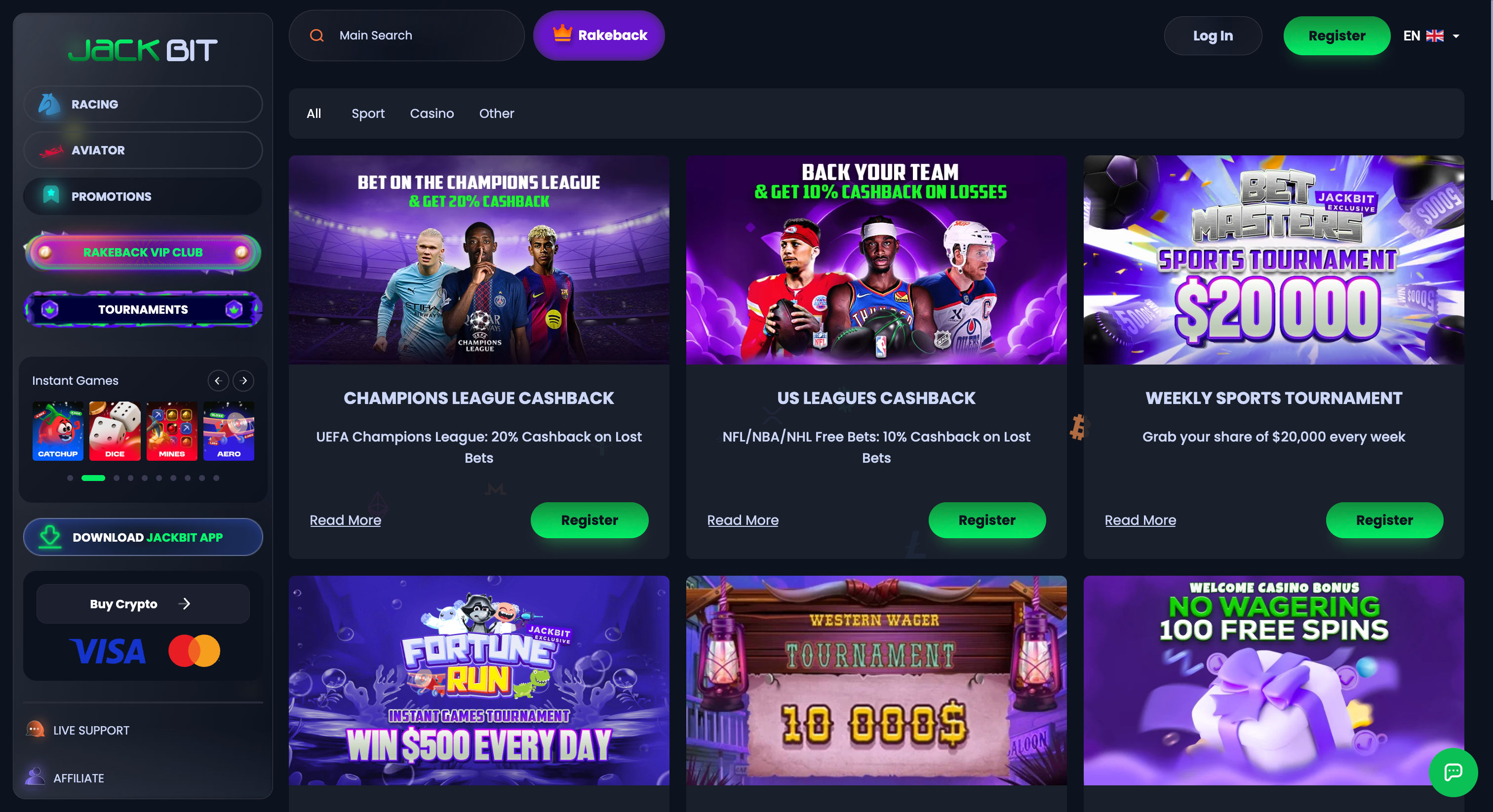 Jackbit Welcome Bonus