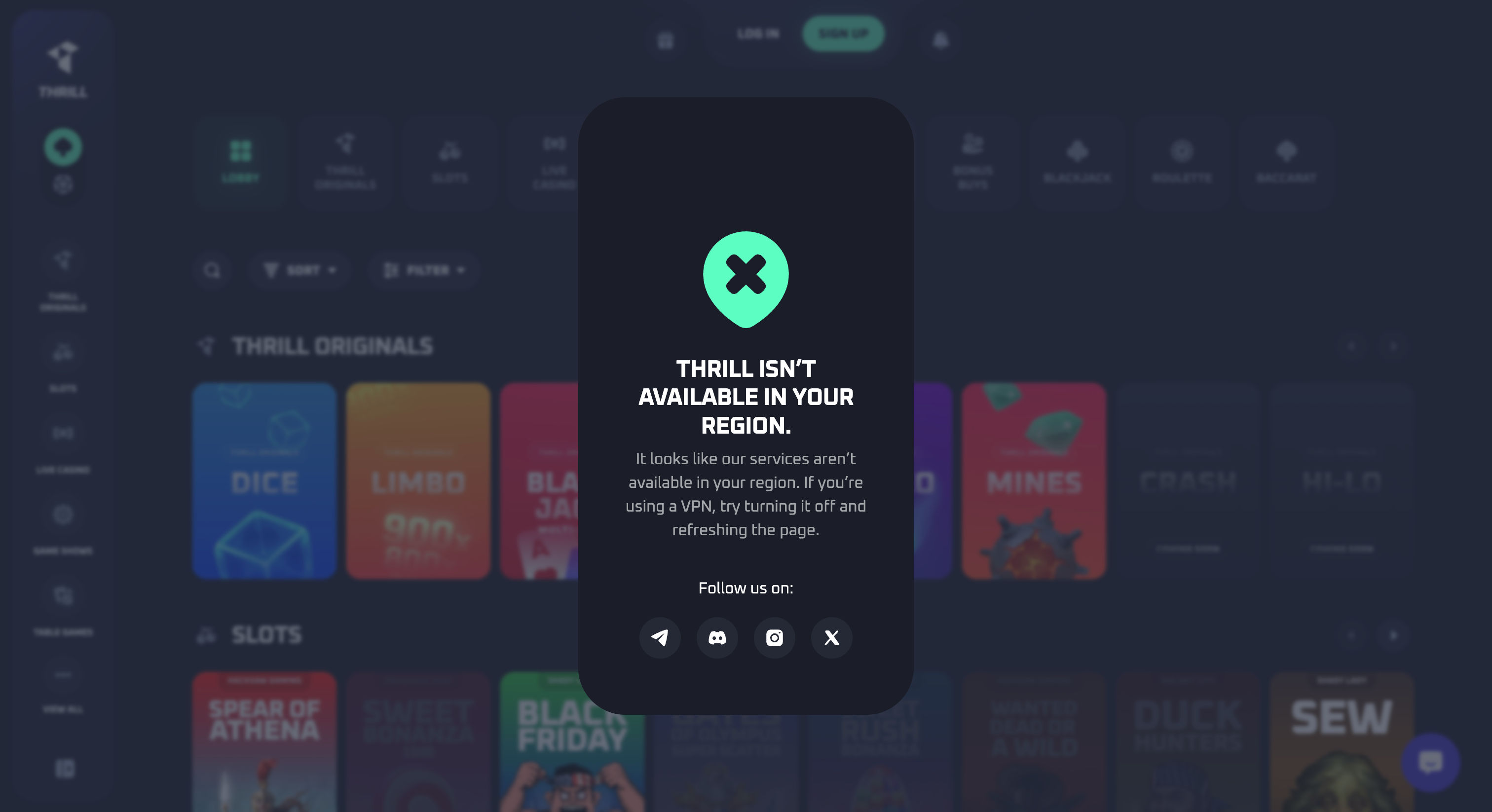 Restricted countries for crypto sports betting