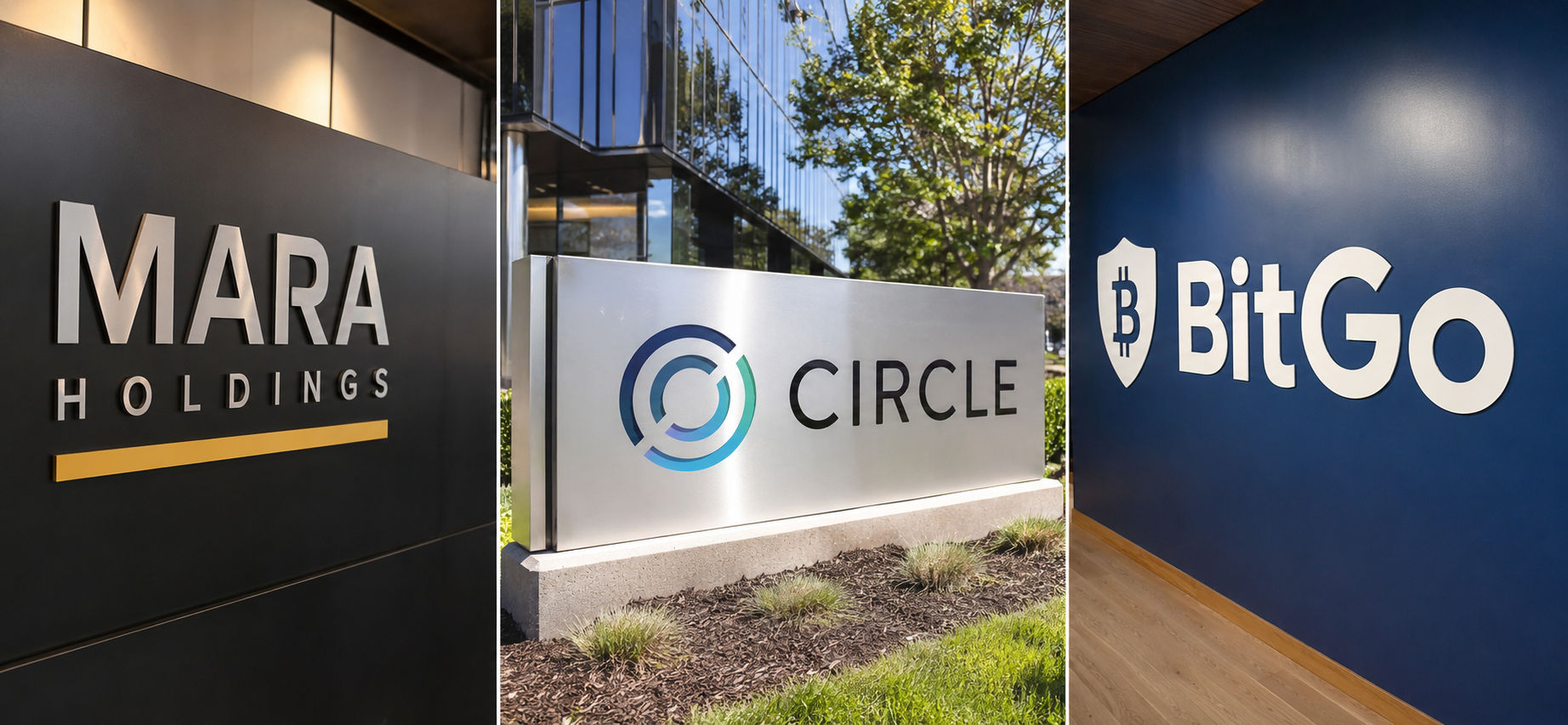 mara, bitgo, and circle