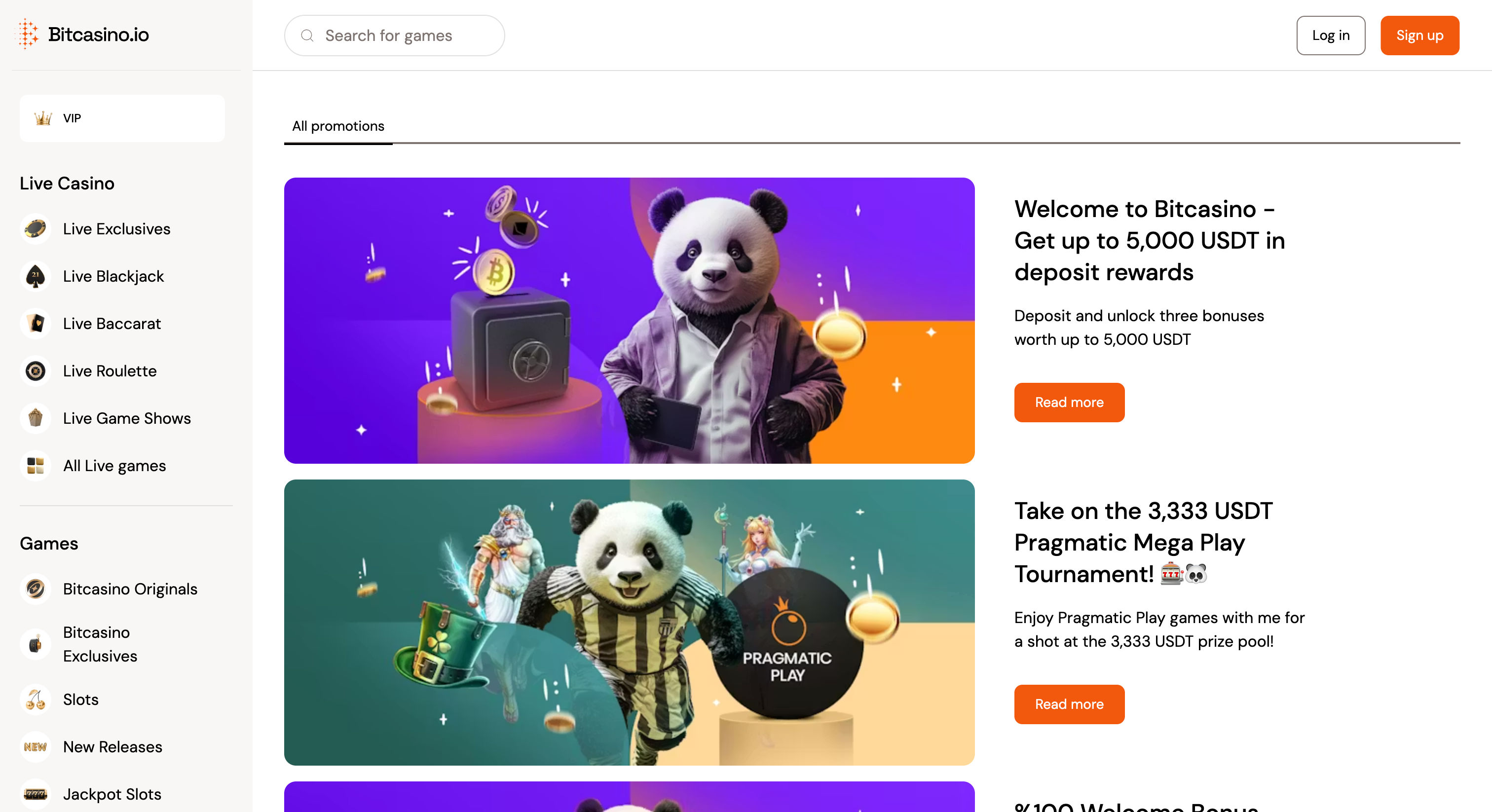 Bitcasino Promos
