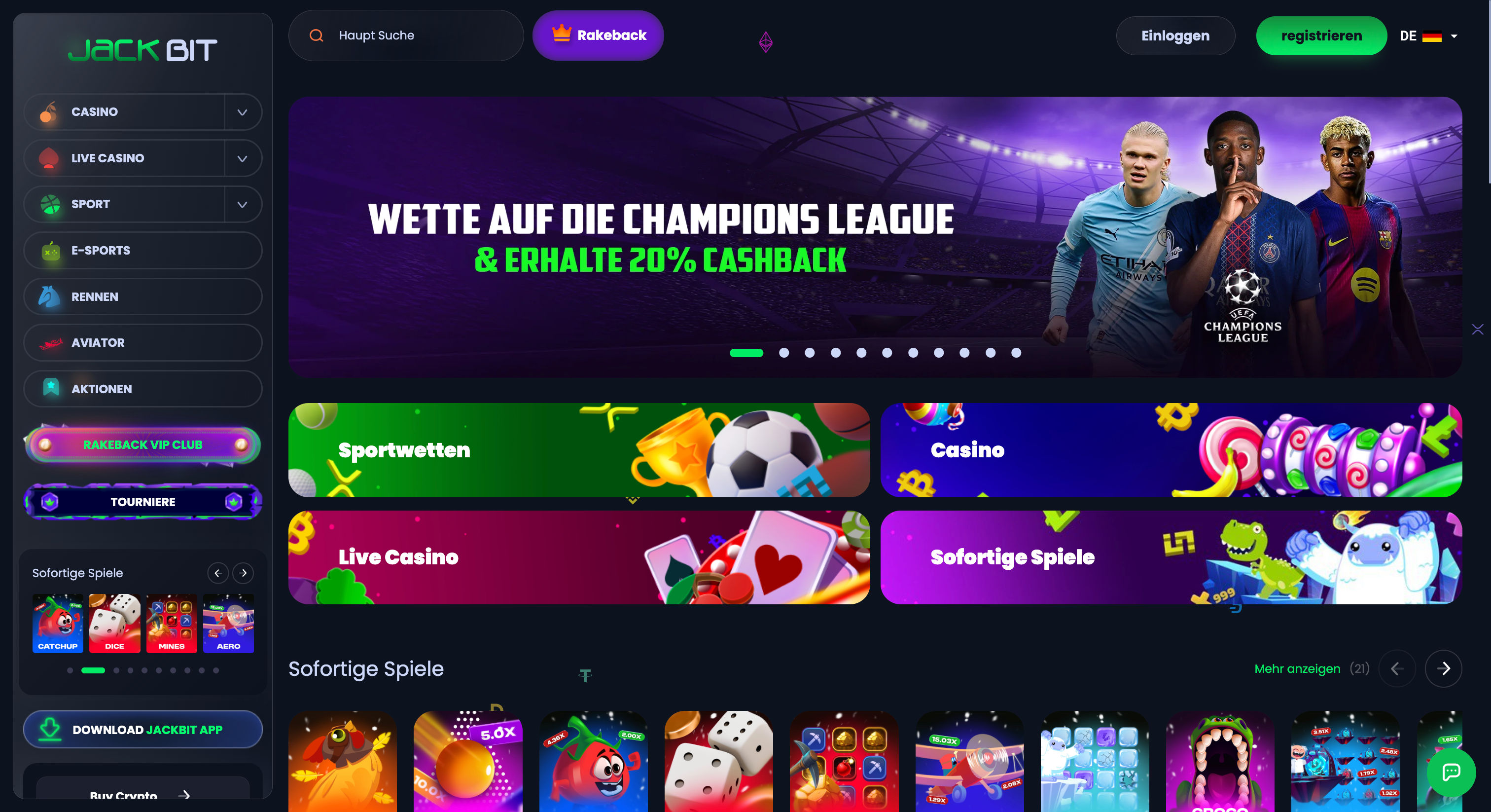 Jackbit Homepage
