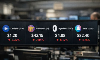 Top Crypto Tokens to Watch This Week: Pi Network, AAVE, Cardano, LayerZero