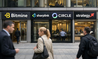 Top Crypto Stock Stocks to Watch This Week: SharpLink, Circle, MSTR, BitMine