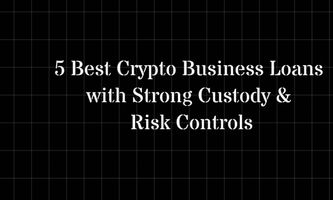 5 Best Crypto Business Loans with Strong Custody & Risk Controls