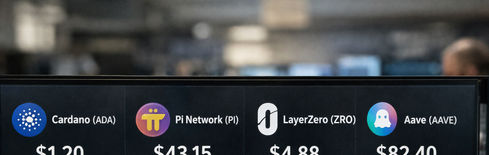 Top Crypto Tokens to Watch This Week: Pi Network, AAVE, Cardano, LayerZero