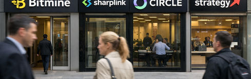 Top Crypto Stock Stocks to Watch This Week: SharpLink, Circle, MSTR, BitMine