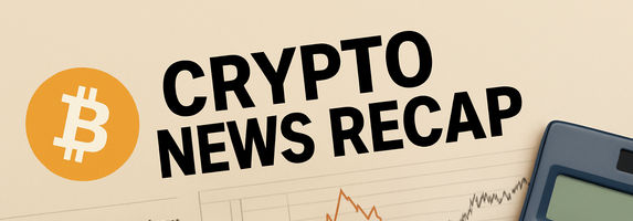 Crypto Weekly Recap: Here’s What Happened in Crypto This Week (July 6-July 12, 2025)