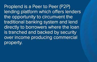 Proplend goes into the tranches for P2P loans