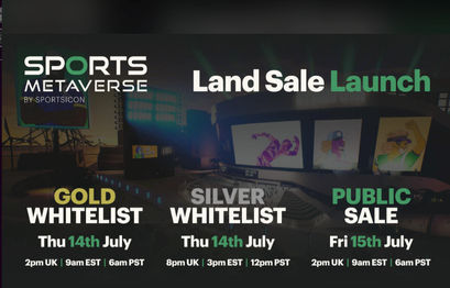 SportsIcon Sports Metaverse Opens Public Land Sale on July 15