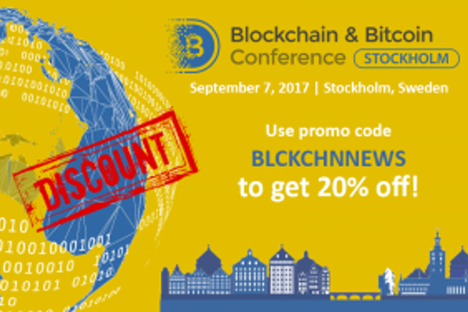Blockchain & Bitcoin Conference Stockholm to feature discussions on ICOs and blockchain development 