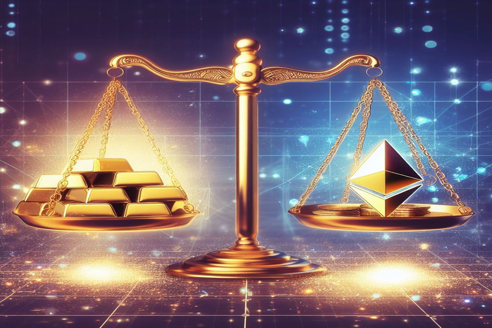 Ethereum Returns Outperforms Gold by Close to 40% in 2023