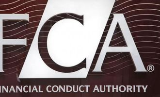 The logo of the new Financial Conduct Authority (FCA) is seen at the agency's headquarters in the Canary Wharf business district of London April 1, 2013. REUTERS/Chris Helgren
