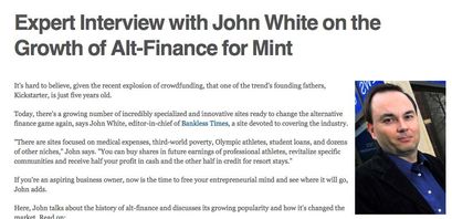 Mint features Bankless Times editor-in-chief in 'expert interview'